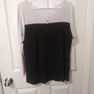 Long sleeve top size M